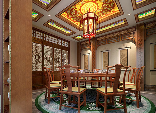阜阳中式古典风格家居装修设计效果图