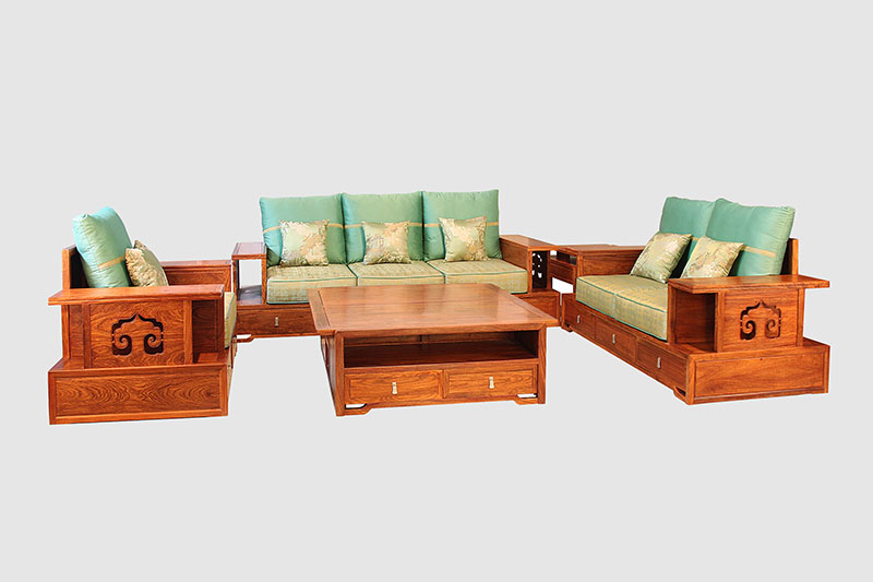 阜阳中式实木沙发简直太美了